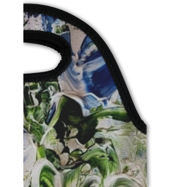 Custom Design - Double Wine Tote - Top Closeup