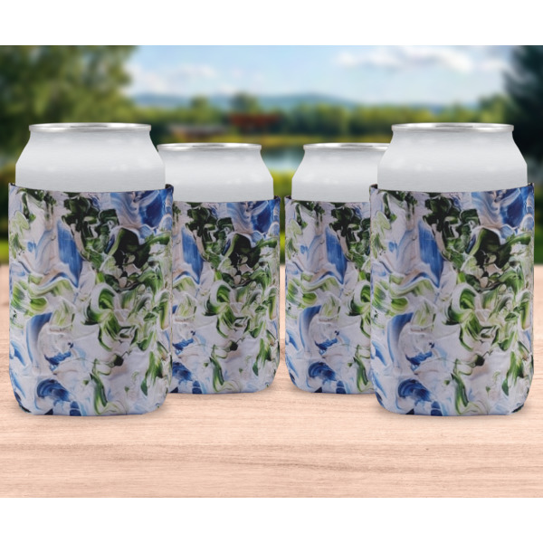 Custom Design - Can Cooler - Standard 12oz - Set of 4 - In Context