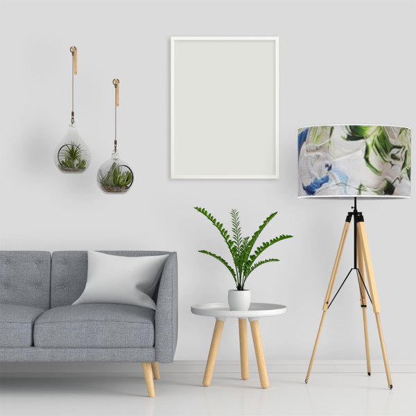 Custom Design - 12" Drum Lampshade - LIFESTYLE