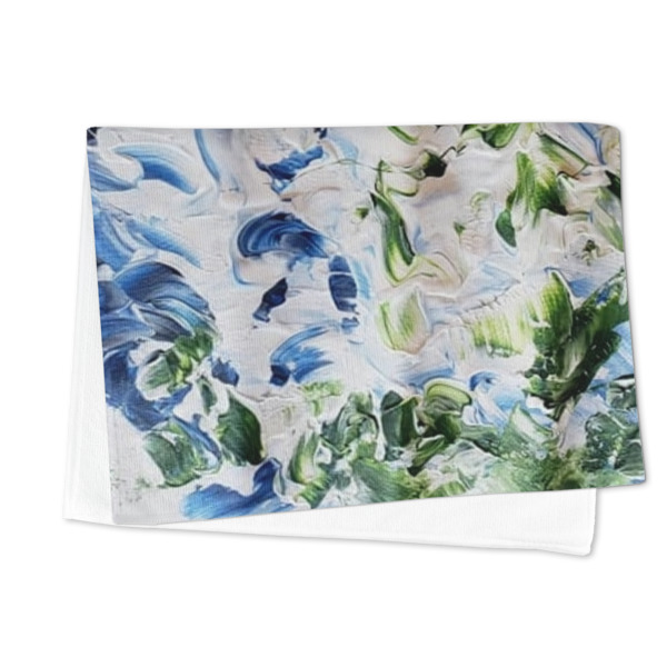 Custom Design - Microfiber Dish Towel - FOLDED HALF