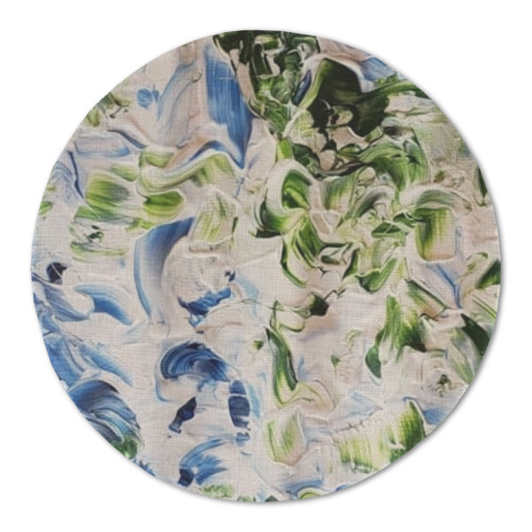 Custom Design Your Own Round Linen Placemat