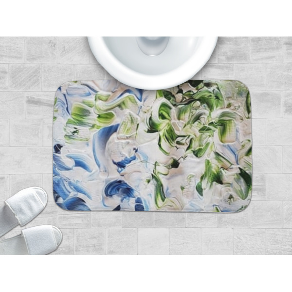 Custom Design - Memory Foam Bath Mat - LIFESTYLE 34x21