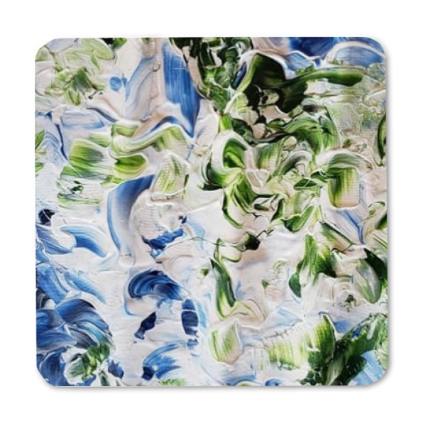 Custom Design - Square Fridge Magnet - FRONT