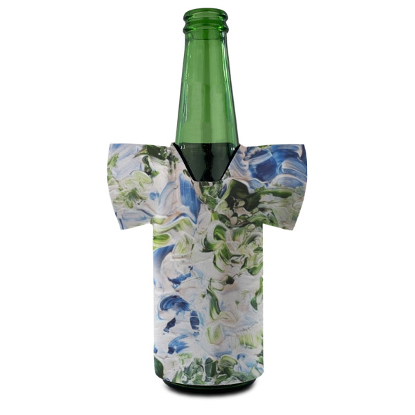 Custom Design - Jersey Bottle Cooler - FRONT (on bottle)