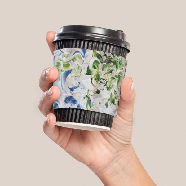 Custom Design - Coffee Cup Sleeve - LIFESTYLE