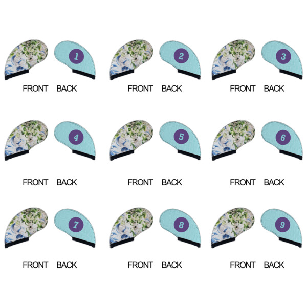 Custom Design - Golf Club Covers - APPROVAL (set of 9)