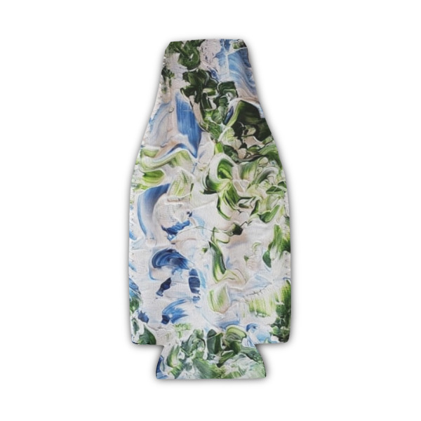 Custom Design - Zipper Bottle Cooler - Set of 4 - Front