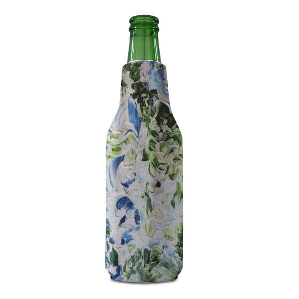 Custom Design - Zipper Bottle Cooler - FRONT (bottle)