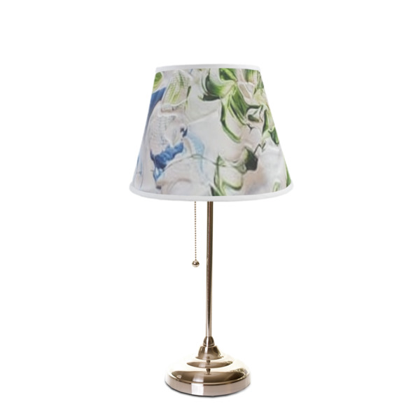 Custom Design - Poly Film Empire Lampshade - On Stand