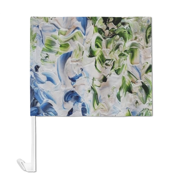 Custom Design - Car Flag - Large - FRONT