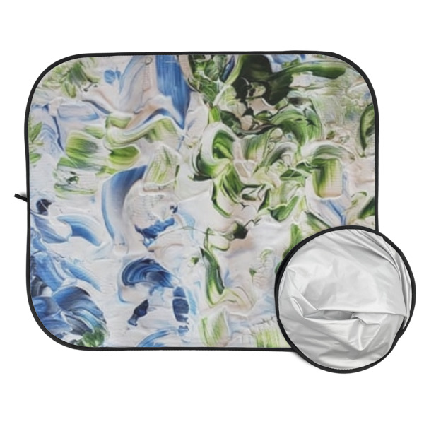 Custom Design - Car Sun Shades - FOLDED & UNFOLDED