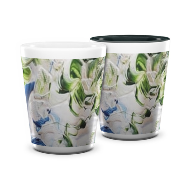 Custom Design Your Own Ceramic Shot Glass - 1.5 oz