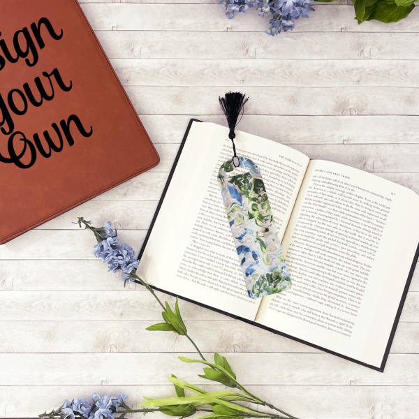 Custom Design - Plastic Bookmarks - In Context