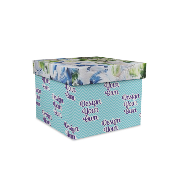 Custom Design - Gift Boxes with Lid - Canvas Wrapped - Small - Front/Main