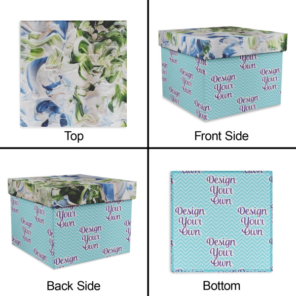 Custom Design - Gift Boxes with Lid - Canvas Wrapped - Small - Approval