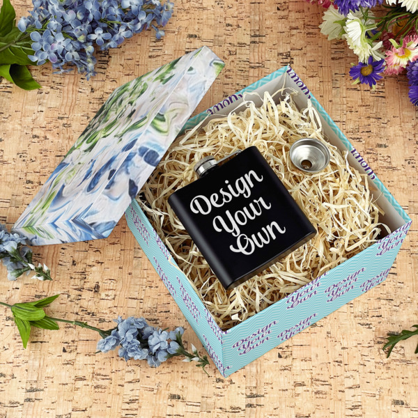 Custom Design - Gift Boxes with Lid - Canvas Wrapped - Large - In Context