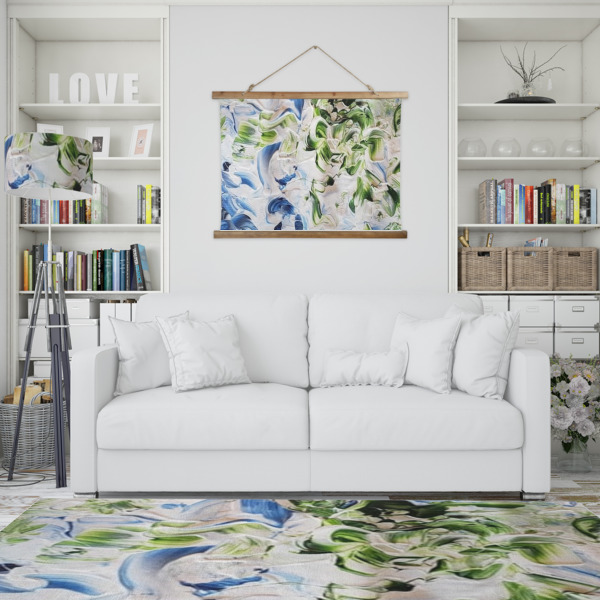 Custom Design - Wall Hanging Tapestry - Landscape - In Context