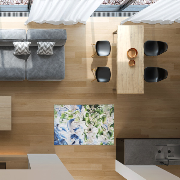 Custom Design - 2'x3' Indoor Area Rugs - IN CONTEXT