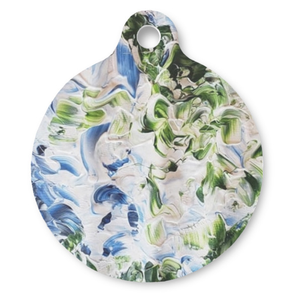 Custom Design Your Own Round Pet ID Tag