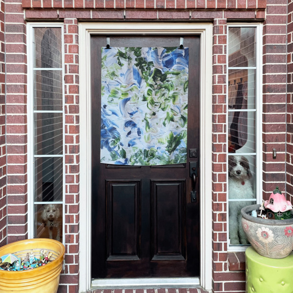 Custom Design - House Flags - Double Sided - (Over the door) LIFESTYLE