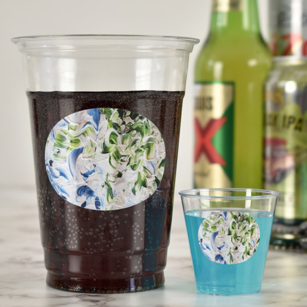 Custom Design - 16oz Party Cup & Plastic Shot Glass - In Context