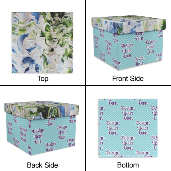 Custom Design - Gift Boxes with Lid - Canvas Wrapped - XX-Large - Approval