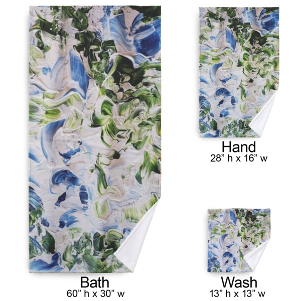 Custom Design - Bath Towel Sets - 3-piece - Approval