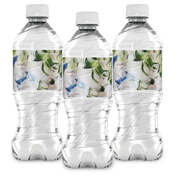 Custom Design - Water Bottle Labels - Front View