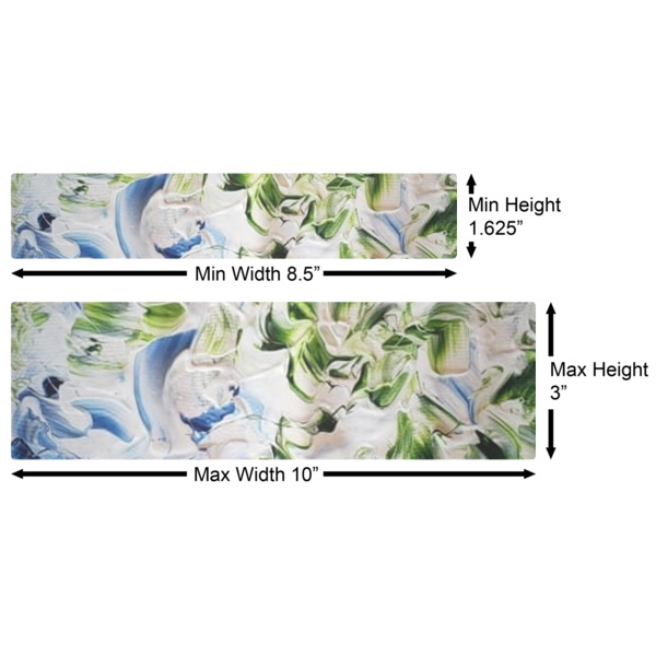 Custom Design - Water Bottle Labels w/ Dimensions