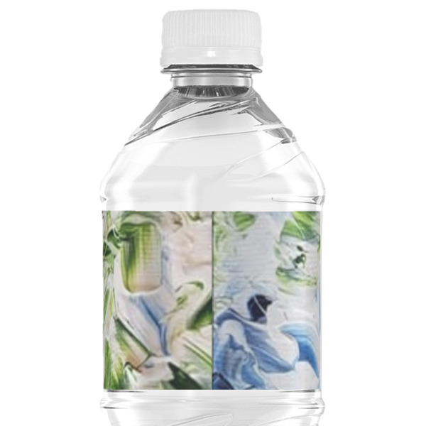 Custom Design - Water Bottle Label - Back View
