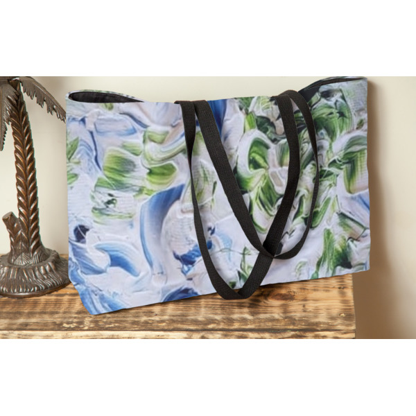 Custom Design - Tote w/Black Handles - Lifestyle View