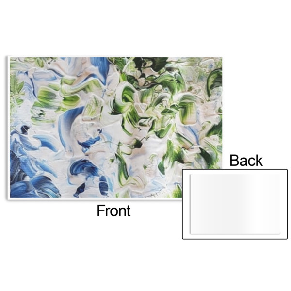 Custom Design - Disposable Paper Placemat - Front & Back