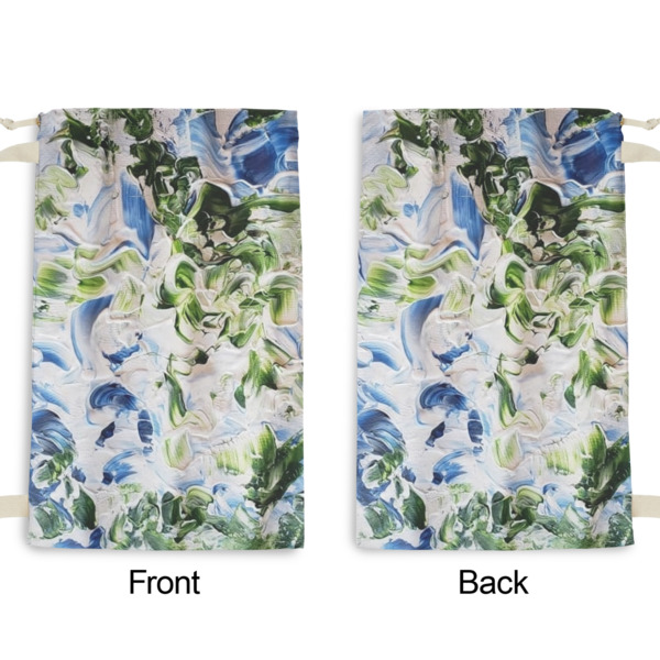 Custom Design - Small Laundry Bag - Front & Back View