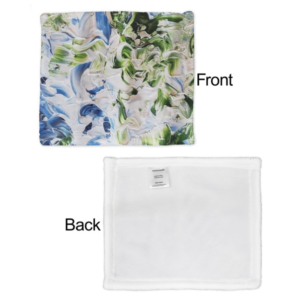 Custom Design - Security Blanket - Front & White Back View