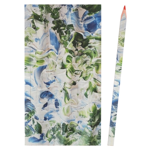 Custom Design - Colored Pencils - Front View