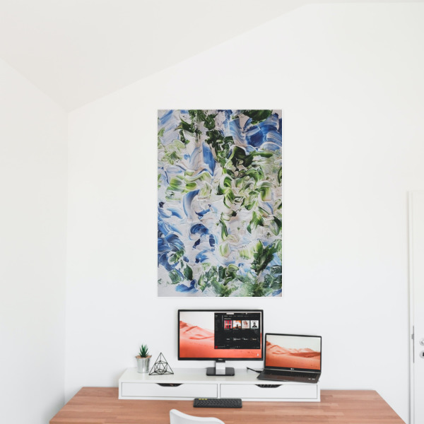 Custom Design - 24x36 - Matte Poster - On the Wall