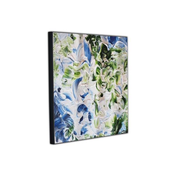 Custom Design - 12x12 Wood Print - Angle View