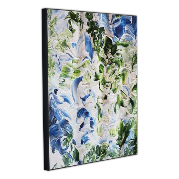 Custom Design - 20x24 Wood Print - Angle View