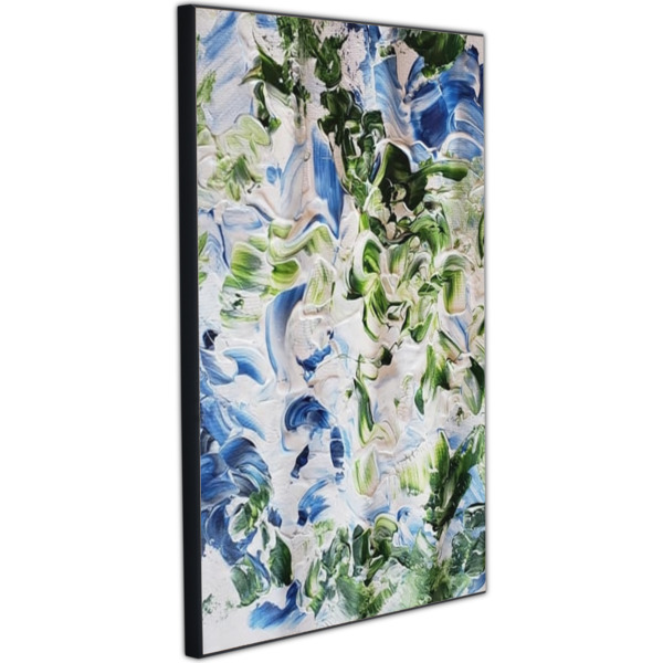 Custom Design - 20x30 Wood Print - Angle View