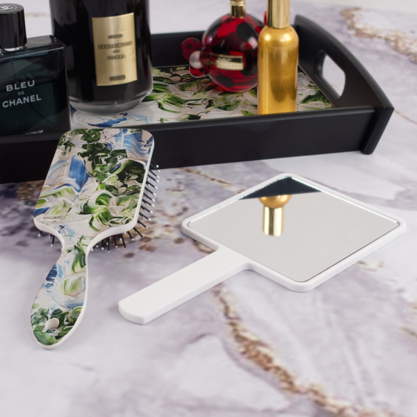 Custom Design - Hair Brush - With Hand Mirror