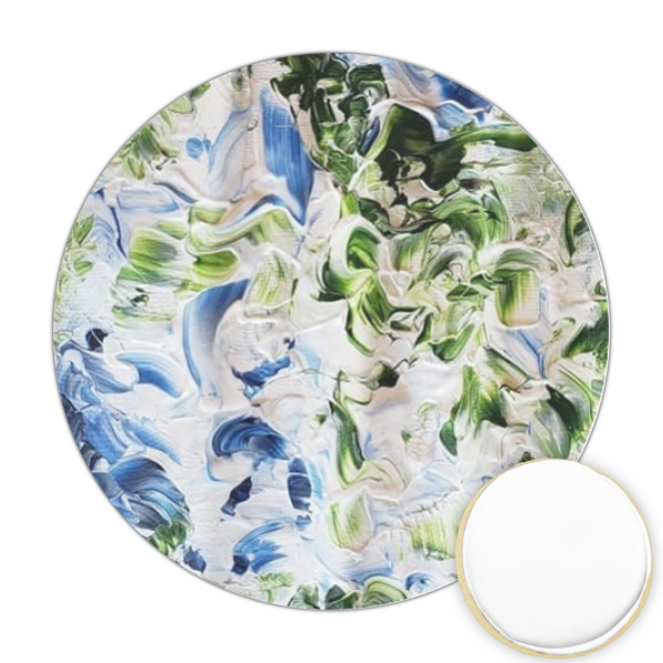 Custom Design Your Own Printed Cookie Topper - Round