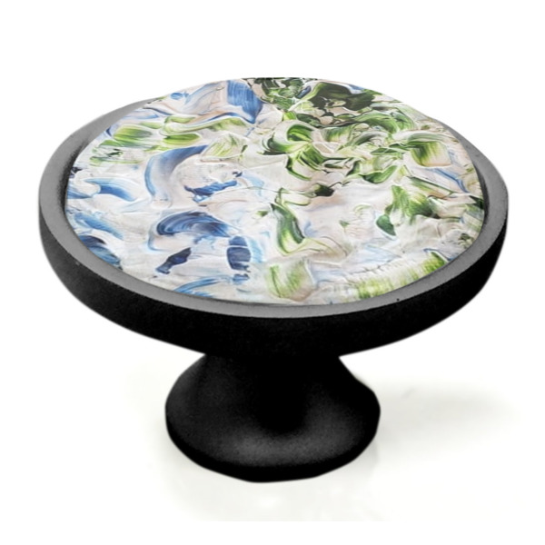 Custom Design - Black Custom Cabinet Knob (Side)