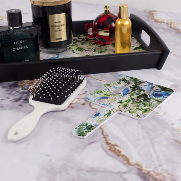 Custom Design - Hand Mirror - With Hair Brush