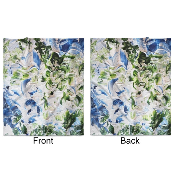 Custom Design - Minky Blanket - 50"x60" - Double Sided - Front & Back