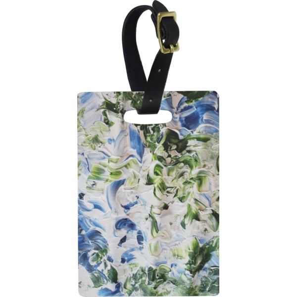 Custom Design Your Own Plastic Luggage Tag - Rectangular