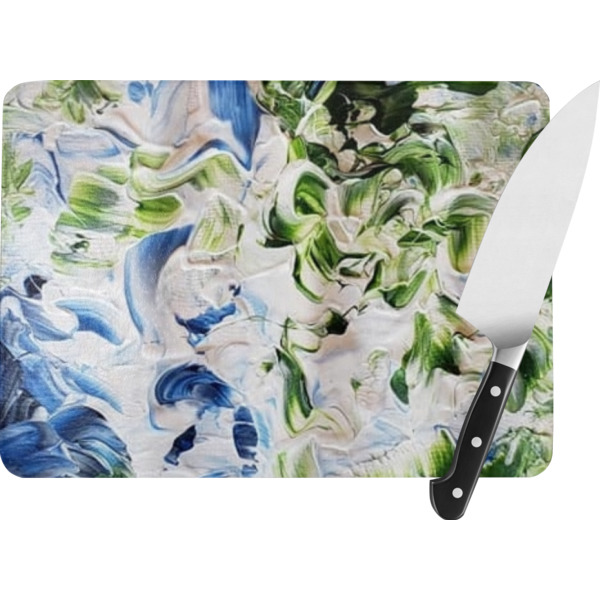 Custom Design Your Own Rectangular Glass Cutting Board