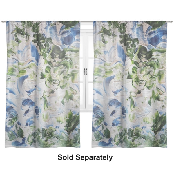 Custom Design - Sheer Curtains Double