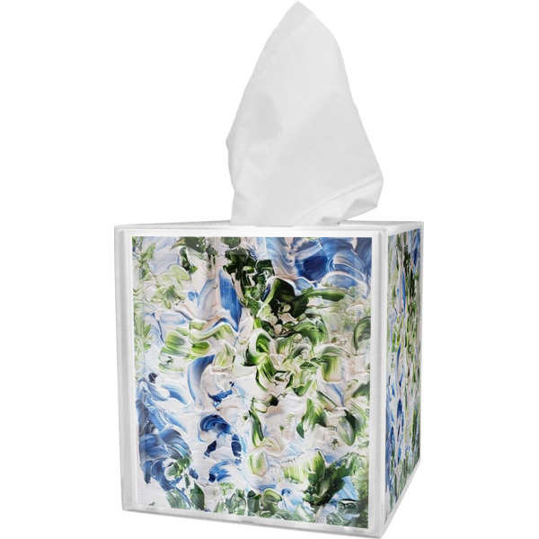 Custom Design - Tissue Box Cover - Angled View