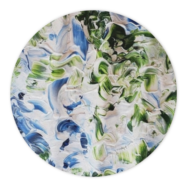 Custom Design - Round Paper Coaster - Approval