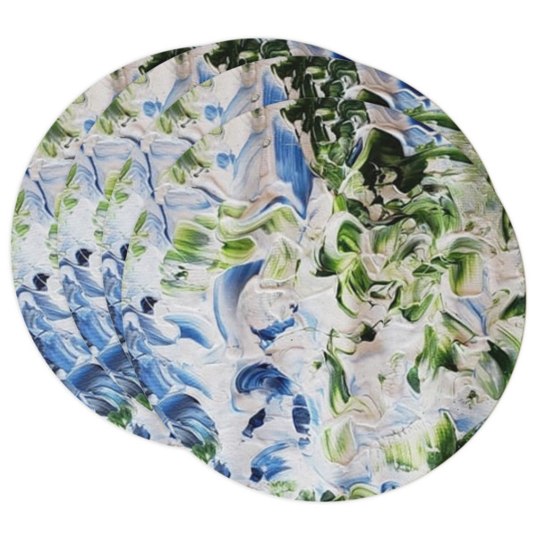 Custom Design Your Own Round Paper Coasters